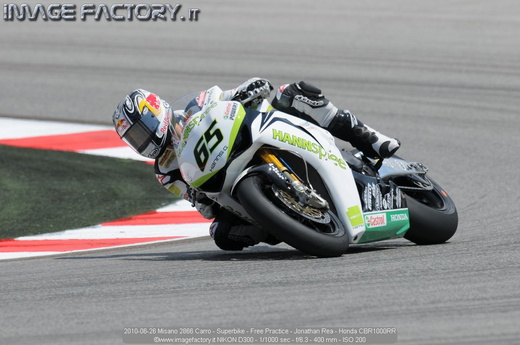 2010-06-26 Misano 2866 Carro - Superbike - Free Practice - Jonathan Rea - Honda CBR1000RR